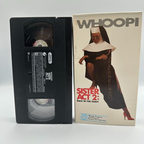 Sister Act 2: Back In The Habit VHS 1993 Whoopi Goldberg Comedy Musical - Picture 3 of 3